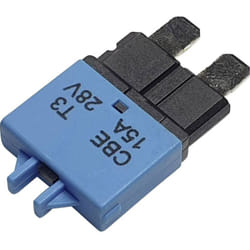 Circuit Breaker Standard, type 3, Manual Reset, 15A CBE3 Series 15A Disjoncteur pour fusible plat standard 15 a - Hansor