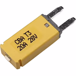 Informations techniques Couleur : jaune Courant nominal : 20 A Dimensions produit, hauteur : 6.35 mm Dimensions produit, larg ...