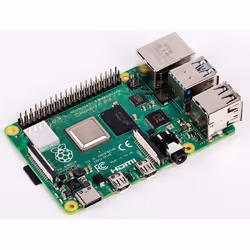 Ordinateur monocarte - RASPBERRY PI - Raspberry Pi 4 - 4GB RAM - 2 moniteurs 4K - USB 3 et USB-C