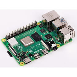 Ordinateur monocarte - RASPBERRY PI - Raspberry Pi 4 - 4GB RAM - 2 moniteurs 4K - USB 3 et USB-C