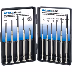 enquête 6 tournevis droit 0,9 - 3 mm 3 tournevis cruciformes PH PH00 - PH 1 Incl. érafleur et support magnétique Ce texte a é ...