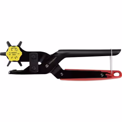 Toolcraft TO-6425610 poinçonneuse Pince à percer rotative 6 pièce(s) 2,2.5,3,3.5,4,4.5 mm Acier au carbone, Acier Noir 1 pièce(s)