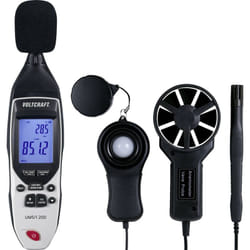 VOLTCRAFT UM5/1 200 Adaptateur de température -200 - 1372 °C sonde K testeur d'environnement multifonction 5-en-1