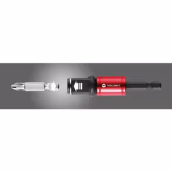 Toolcraft TO-6477144 Support d'embout de tournevis Acier C-V (Chrome-Vanadium) 1 pièce(s)