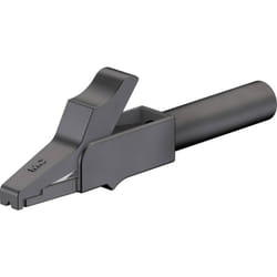 Stäubli SAGK4-K Pince crocodile de sécurité CAT II noir