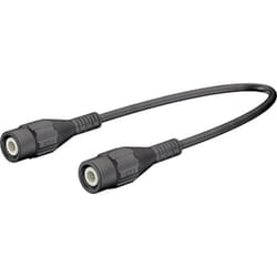 Stäubli - XLSS-58 Cordon de mesure de sécurité bnc mâle bnc mâle 1.00 m noir 1 pc(s)