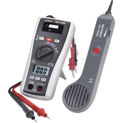 Voltcraft - Détecteur de câbles, suiveur de signal, testeur de continuité, multimètre LSG-4