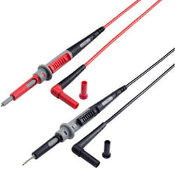VOLTCRAFT MS-4PS accessoire de multimètre Ensemble de fils de test Noir, Rouge