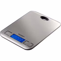 VOLTCRAFT TS-5000/1-ALU, Balance de ménage électronique, 5 kg, 1 g, Acier inoxydable, Aluminium, Comptoir