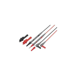 Voltcraft - tl 88-4 Set de cordons de mesure de sécurité Banane mâle 4 mm pointe de test 1.80 m noir, rouge 1 set