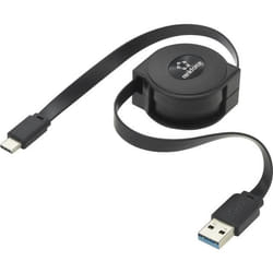 Renkforce RF-4352328 câble USB 0,8 m USB 3.2 Gen 1 (3.1 Gen 1) USB A USB C Noir