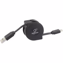 Renkforce RF-4352328 câble USB 0,8 m USB 3.2 Gen 1 (3.1 Gen 1) USB A USB C Noir