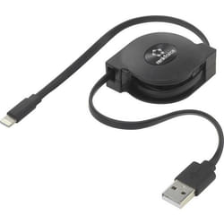 Renkforce RF-4352330 câble Lightning 0,8 m Noir