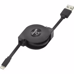 Renkforce RF-4352330 câble Lightning 0,8 m Noir