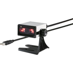 Renkforce RF-4353860 lecteur de code barres Lecteur de code barre fixe 1D/2D CMOS Noir, Argent