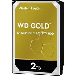 Disque dur interne 8.9 cm (3.5 pouces) 2 TB SATA III Western Digital Gold™ WD2005FBYZ