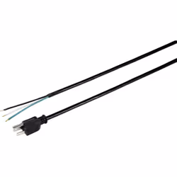 BASETech XR-1638092 câble électrique Noir 2 m Prise d'alimentation type B
