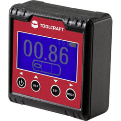 Toolcraft - Rapporteur d'angle numérique avec niveau à bulle numérique TO-6547356 2182452