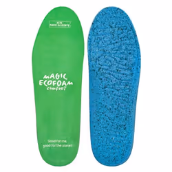 Bama Magic Soft Comfort Sole avec Ecofoam pour un confort damorti doux avec des micro-chambres à air vert/bleu la