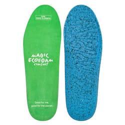 Bama Magic Soft Comfort Sole avec Ecofoam pour un confort damorti doux avec des micro-chambres à air vert/bleu la