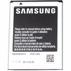 Samsung EB484659VUC, Batterie, Noir, Gris, Lithium-Ion (Li-Ion), 1500 mAh, Standard, Samsung Galaxy S Wifi 3.6, Galaxy Xcover ...