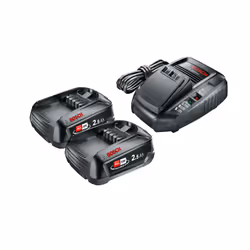 Bosch 1600A011LD, Ensemble de batterie et de chargeur, Lithium-Ion (Li-Ion), 2,5 Ah, 18 V, Bosch, 18V POWER FOR ALL ALLIANCE