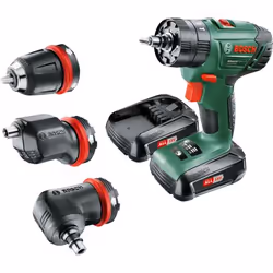Bosch AdvancedImpact 18 QuickSnap, Perceuse à poignée pistolet, Sans clé, 1 cm, 21700 tr/min, 3 cm, 1 cm