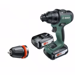 Bosch AdvancedImpact 18 Kit, Perceuse à poignée pistolet, 21000 tr/min, 3,5 cm, 1,3 cm, 32 N·m, Batterie