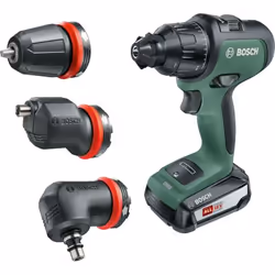 Bosch AdvancedImpact 18 Kit, Perceuse à poignée pistolet, 1400 tr/min, 3,5 cm, 1,3 cm, 2,5 m/s², 2,5 m/s²