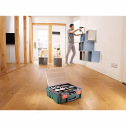 Bosch PSR 1800 + SystemBox 1350 tr/min Sans clé 1,2 kg Noir, Vert, Rouge - Vue supplémentaire 4
