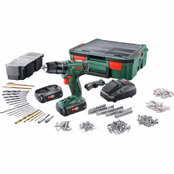 Bosch PSB 1800 + SystemBox, Perceuse à poignée pistolet, 1350 tr/min, 3 cm, 1 cm, 1 cm, 400 tr/min