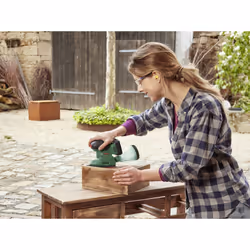 Bosch EasySander 18V-8 Ponceuse orbitale 22000 OPM Noir, Vert - Vue supplémentaire 6