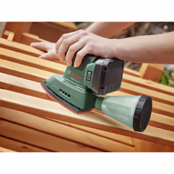 Bosch EasySander 18V-8 Ponceuse orbitale 22000 OPM Noir, Vert - Vue supplémentaire 7