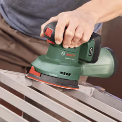 Bosch UniversalSander 18V-10 Ponceuse orbitale 22000 OPM Noir, Vert - Vue supplémentaire 4