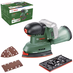 Bosch UniversalSander 18V-10 Ponceuse orbitale 22000 OPM Noir, Vert - Vue supplémentaire 5