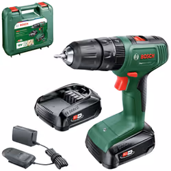 Perceuse à percussion sans fil Bosch EasyImpact 18V-40; 18 V; 2x2,0 Ah accu.