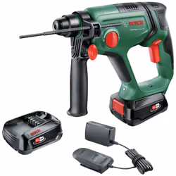 Marteau perforateur Bosch UniversalHammer; 2,0 J; SDS-Plus; 18 V; 2x2,5 Ah accu.