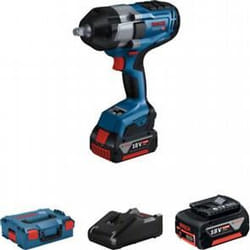 Clé à chocs Bosch GDS 18V-1000; 18 V; 2x5,0 Ah accu.