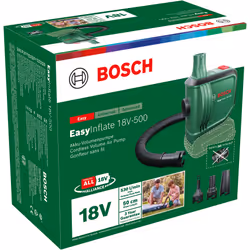 Bosch EasyInflate 18V-500 pompe à air électrique 0,03 bar 530 l/min