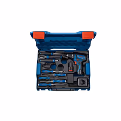 Perceuse Bosch GSR 12V-15 Professional; 12 V; 2x2,0 Ah accu. + Accessoires