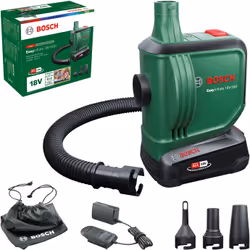 Pompe à air sans fil Bosch EasyInflate 18V-500; 18 V; 1x2,0 Ah accu.