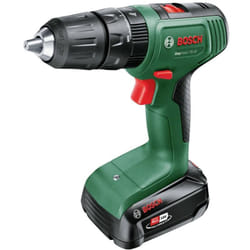 Perceuse-visseuse à percussion sans fil Bosch Home and Garden 06039D810D 18 V 1.5 Ah Li-Ion + 2 batteries, + chargeur,