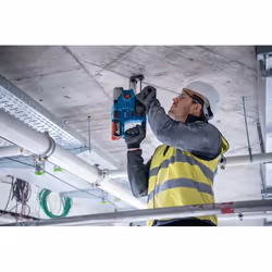 Marteau perforateur Bosch GBH 18V-22; 18 V; 1,9 J; SDS-plus; 2x4,0 Ah batterie. + système d'aspiration des poussières