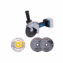 Bosch GWS 18V-180P PROFESSIONAL, 7000 tr/min, 18 cm, Batterie, 2,8 kg, Moteur sans balai
