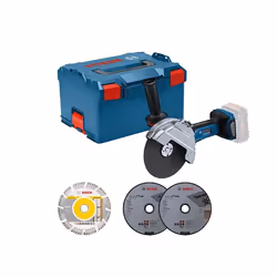Bosch GWS 18V-180P PROFESSIONAL, 7000 tr/min, 18 cm, Batterie, 2,8 kg, Moteur sans balai