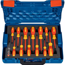 Ensemble de tournevis Bosch 1600A02NF9; 14 pièces + L-BOXX 102