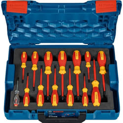 Ensemble de tournevis Bosch 1600A02NF9; 14 pièces + L-BOXX 102