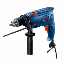 Perceuse à percussion électrique Bosch GSB 600; 600 W + Accessoires
