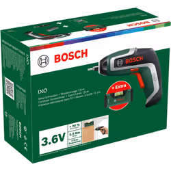 Tournevis sans fil Bosch IXO 7; 3,6 V; 1x2,0 Ah accu. + Accessoires