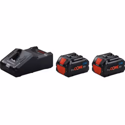 Ensemble d'accessoires Bosch 1600A02T5P; 18 V; 2x8,0 Ah accu.